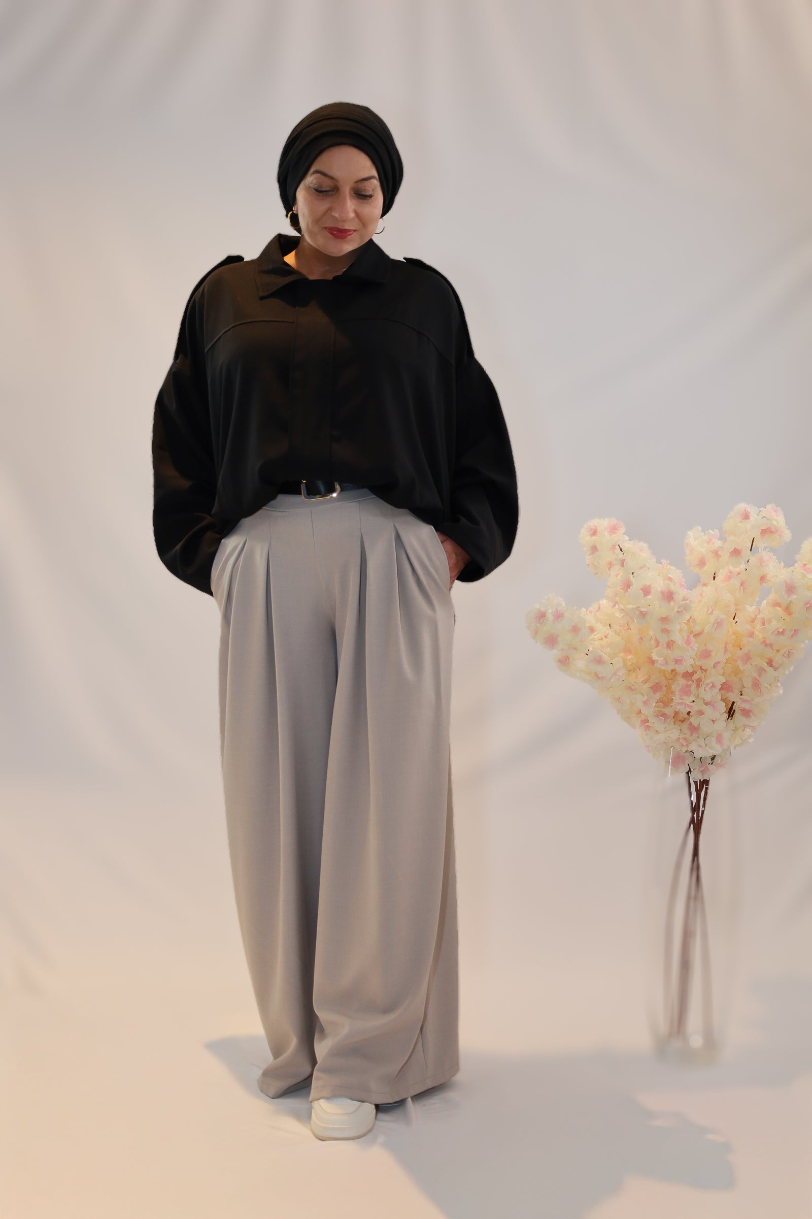 Hose mit Gürtel 'Melisa'